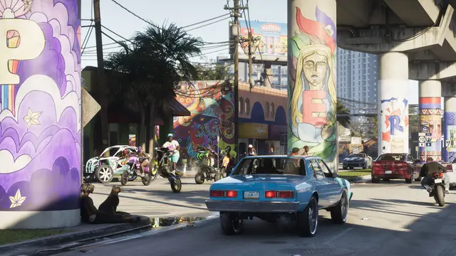 Vice City, an official Grand Theft Auto VI screenshot