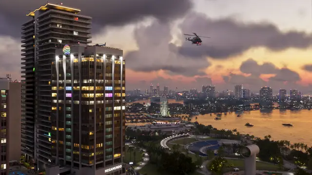 Vice City, an official Grand Theft Auto VI screenshot
